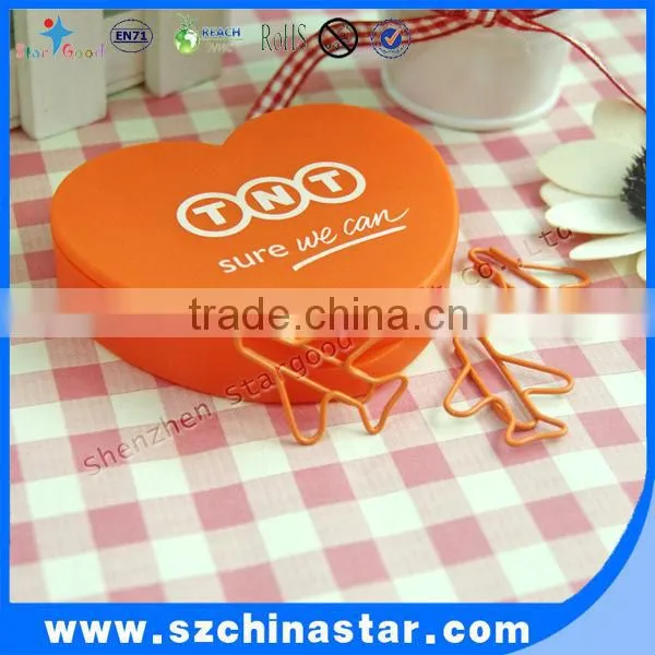 Made in Shenzhen China metal crafts paper clip airplane paper clip