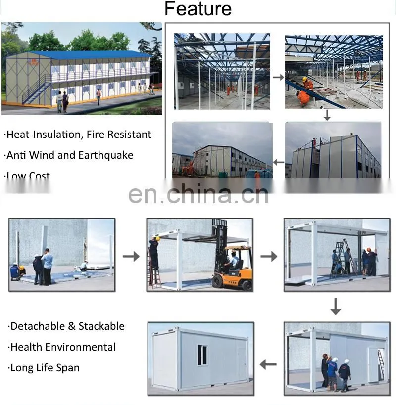 modular mobile cafe prefab house container/container home