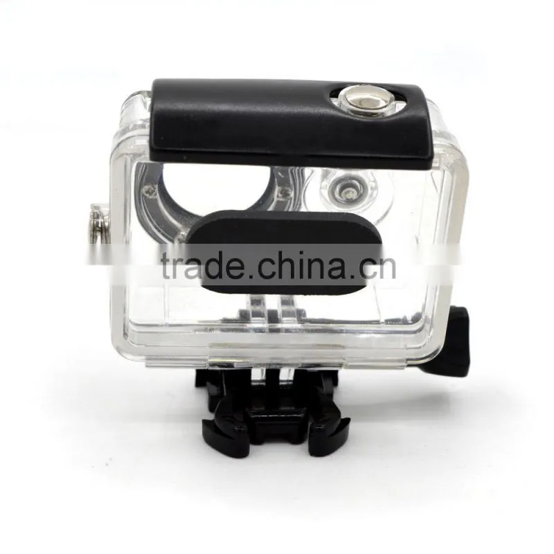 Perfect 60 Meters Deep Waterproof Case for Xiaomi Yi Camera with Full Buttons For Easy Operation On Xiaomi Yi Action Cameras