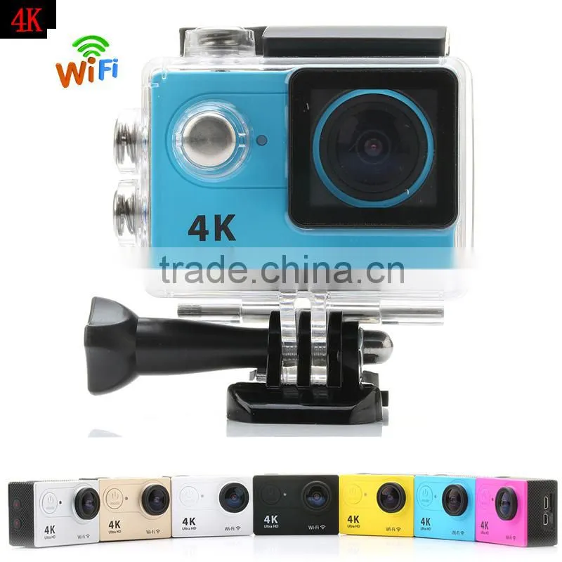 China Supply Sport action camera 2.0 inch TFT LCD Screen1080p night vision action camera 170 Degree Ultra wide angle lens