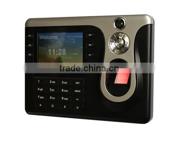 HSY-307 LCD F1-F8 function keys 125khz em4100 RFID card biometric fingerprint door access control system