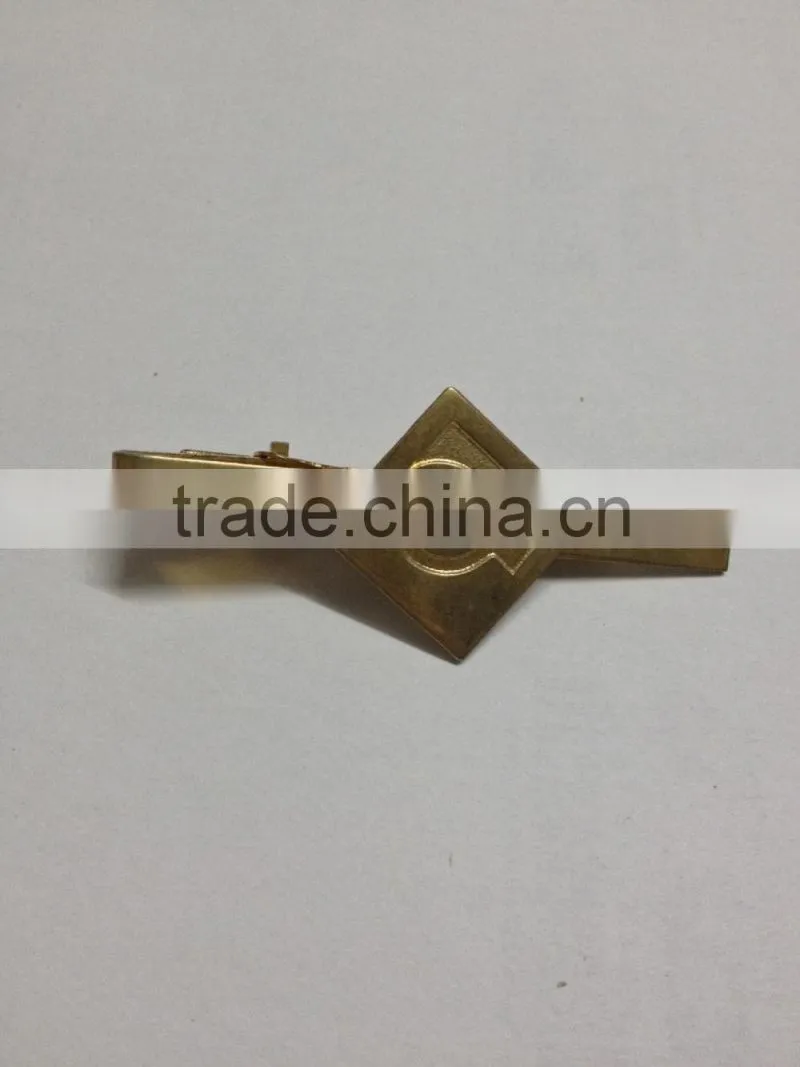 Custom tie clip/ metal tie clip with logo/cheap tie clips