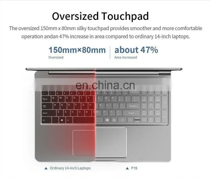 Teclast F15 Notebook - 15.6 inch, Intel N4100 Quad Core, 8GB RAM 256GB SSD