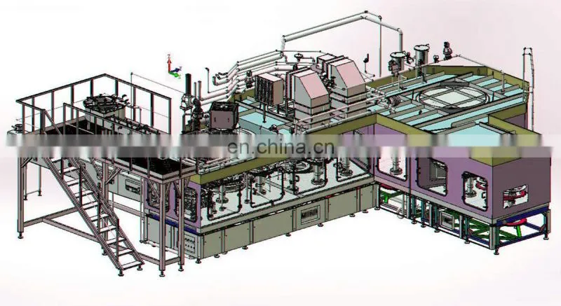 aseptic cold Filling Machine for Beverages for milk beverages in PET bottles