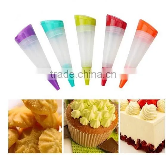 Silicone Chocolate Decorating Pen for ice cream deco