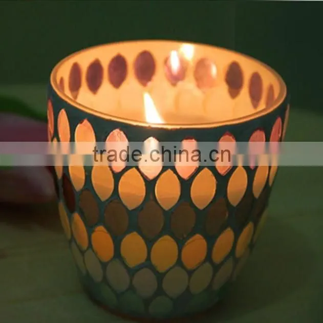 inch glass candle holder wedding favor shabbat candles