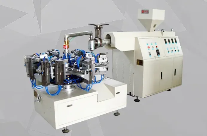 20000-160000 Pcs Per Hour Capacity Soft Tube Blowing Machine