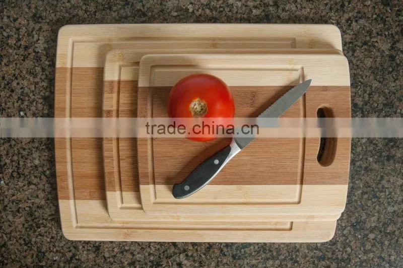 High-grade wooden cutting board for food