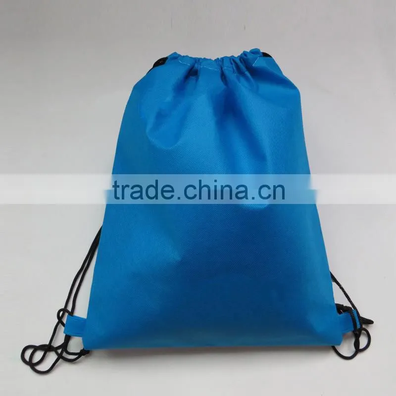2015 new products Plastic cool drawstring shopping bag