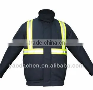 wholesale hi-viz safety spring fire protection jacket