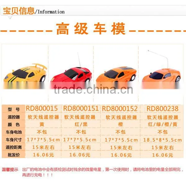 1:24 scale model RC car with light, rc toys, rc car