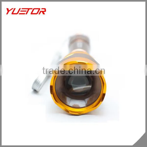5 modes high power CREE LED aluminum waterproof and anti-shock flashlight with zoom function