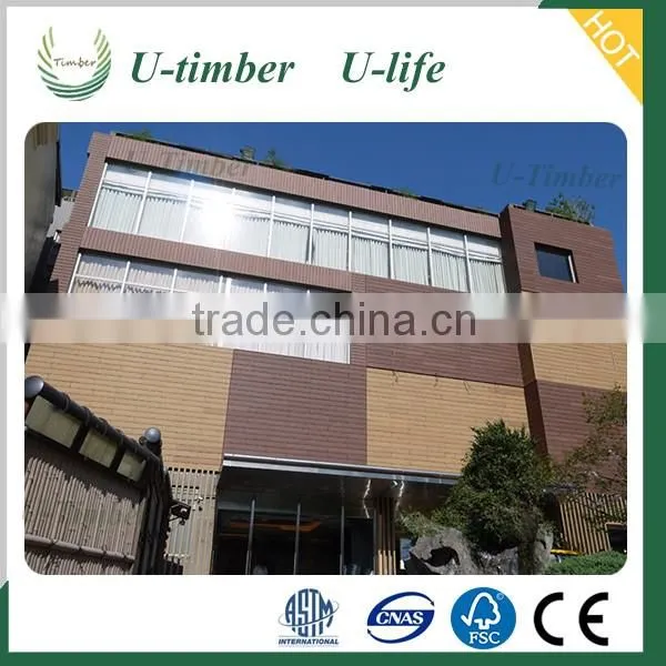 Wood plastic composite wpc decking wall cladding covering