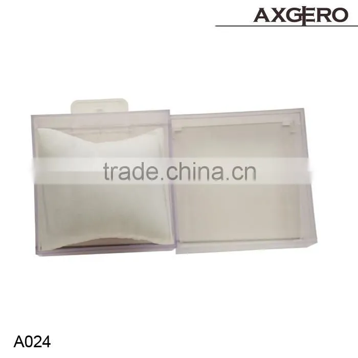 2016 clear plastic custom hanging watch packaging box wholesale