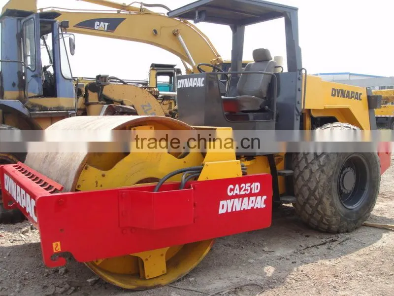 Used Dynapac ca25 road roller for sale,compactor roller for sale