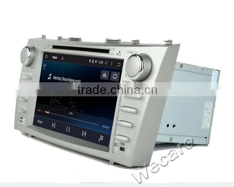 Wecaro WC-TC8006 android 5.1.1 car pc for toyota camry 2007-2011 dvd player gps navigation system WIFI 3G Playstore