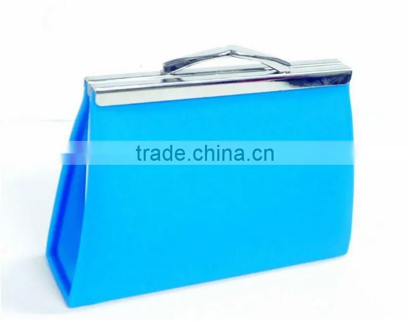 2012 square ladies silicone purse