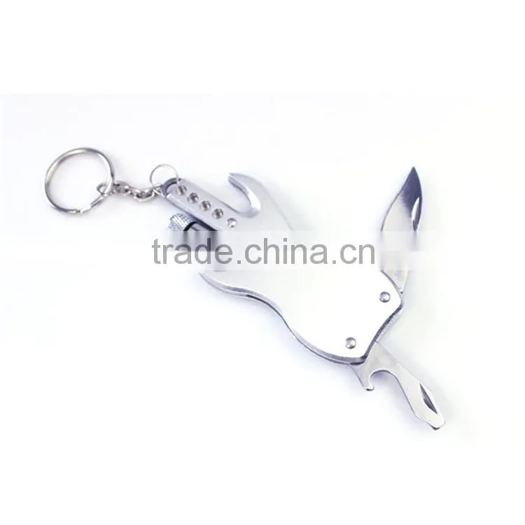 Gita shape muti-functional gift knife