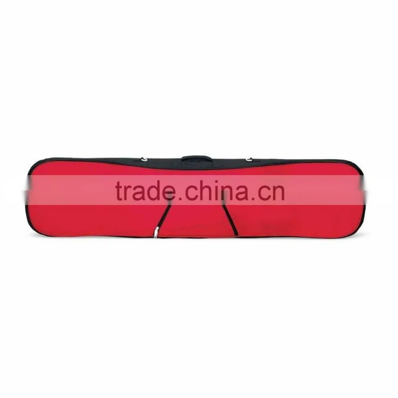 custom fashion design unisex red outdoor snowboard bag