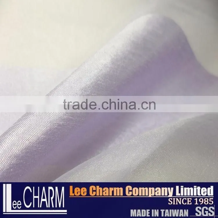 Black and White Sheer Voile Curtain Fabric