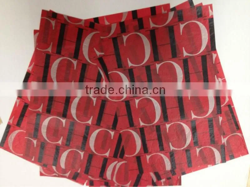 Waterproof 50*70cm custom- logo silk paper in china paper suppier