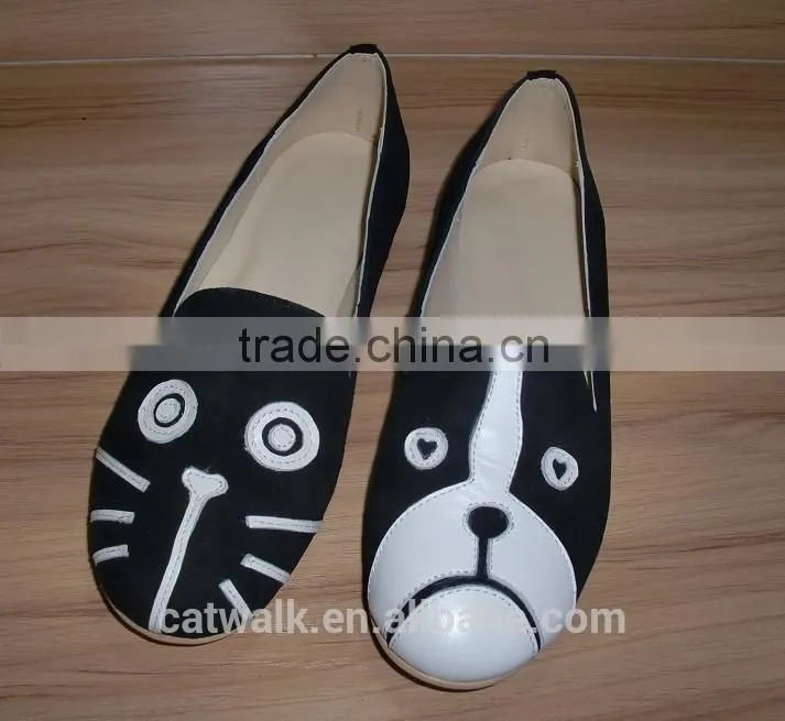 ladies ballerina shoes ladies bellet pump Casual shoes with fancy design