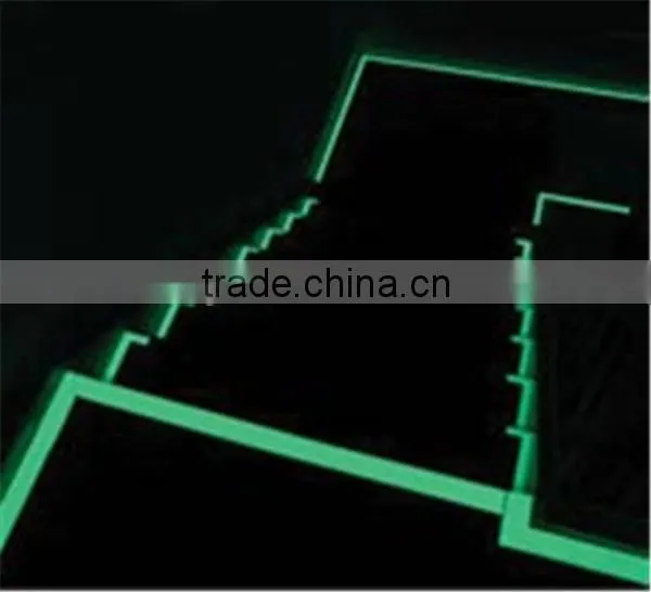 Glowing film in dark
