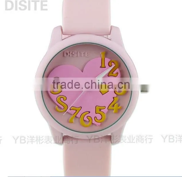 Current hot selling silicone japan quartz movt fashion custom design kids watch
