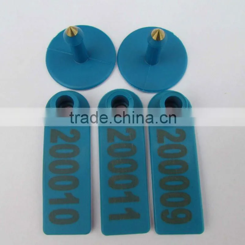 Added length sheep ear tag ,laser ear tag