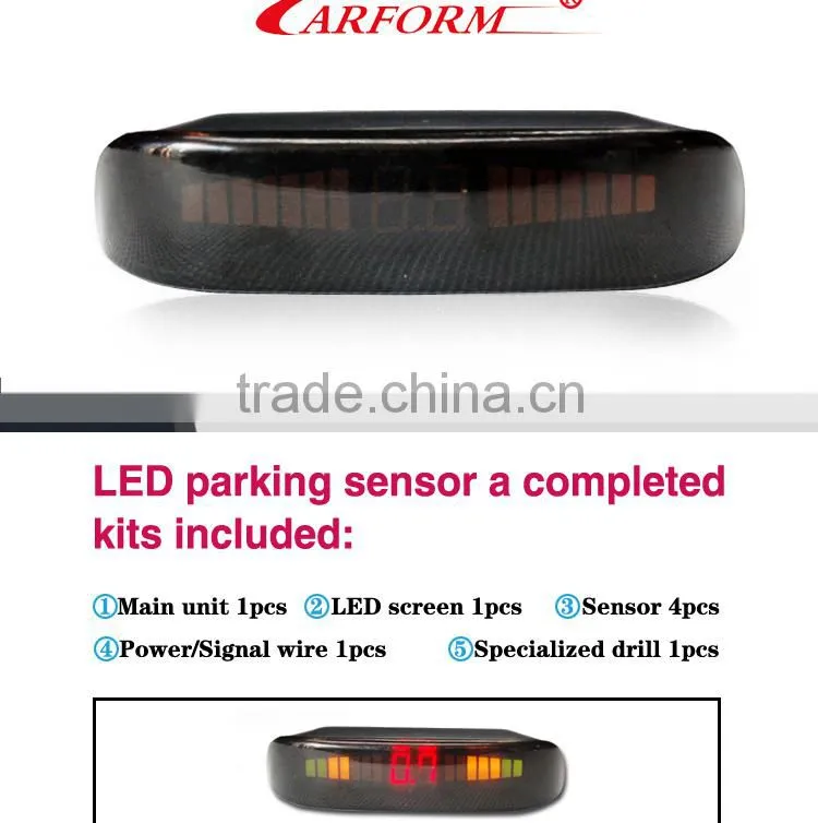 Hot selling high quality ABS material led parking sensor suits for the low and high temperature