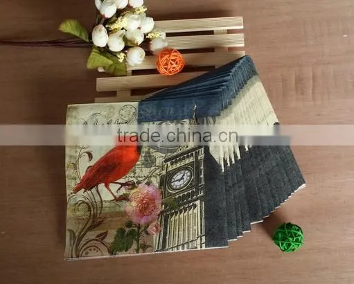 Virgin Wood Pulp Cocktail Paper Napkins 25*25cm