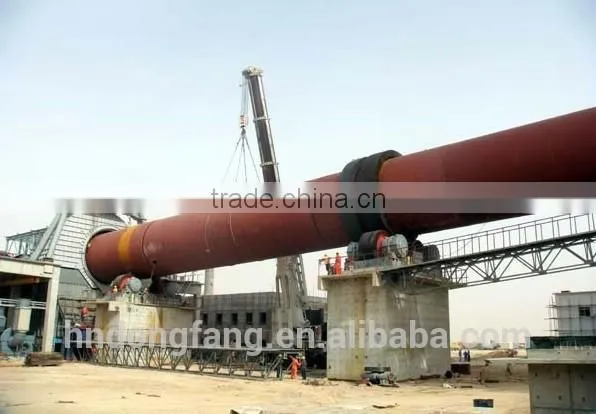 Energy-saving rotary kiln for activated carbon with large capacity