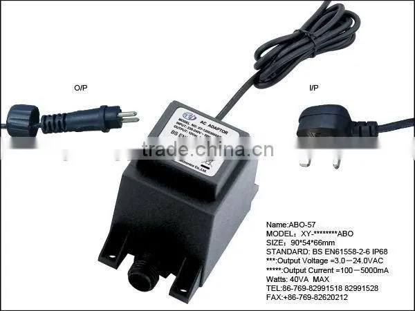 GS IP68 waterproof transformer