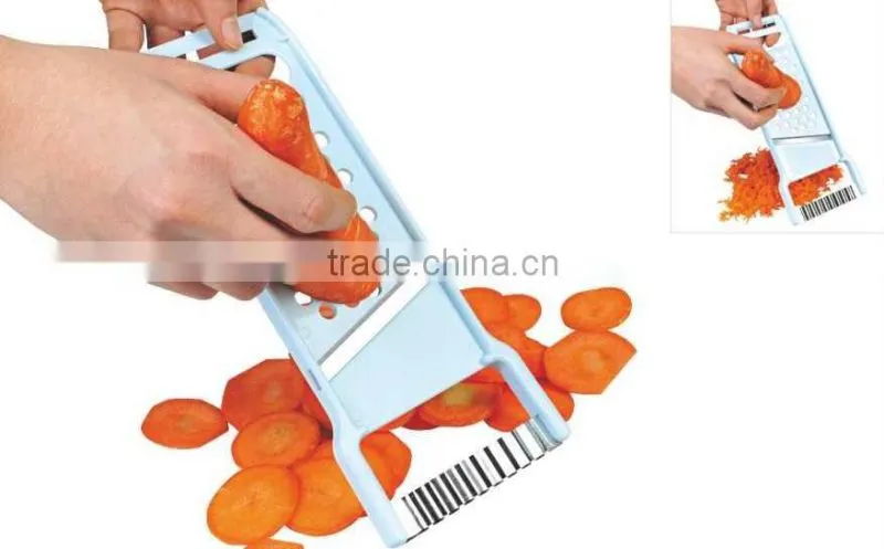 S/S+ABS 23.5*9.5*1.2 Kitchen tools multifunctional slicer/vegetable&fruit slicer/multi chopper