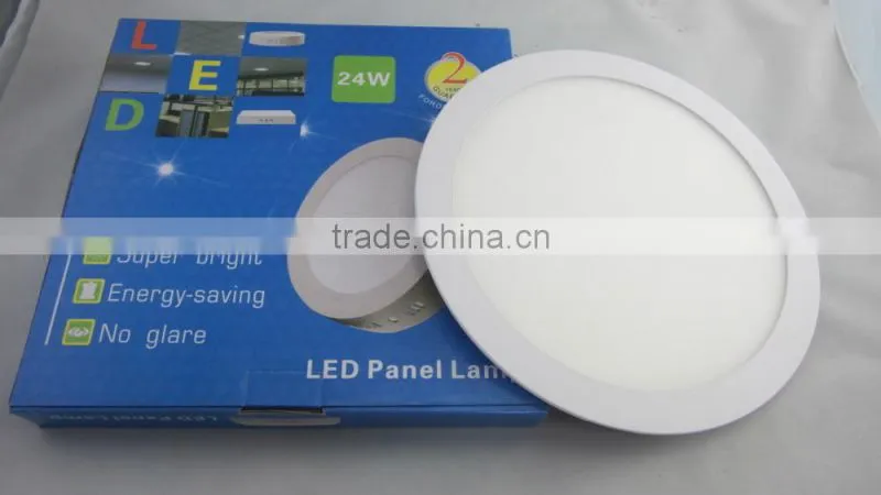 24W and round Recessed LED panel light