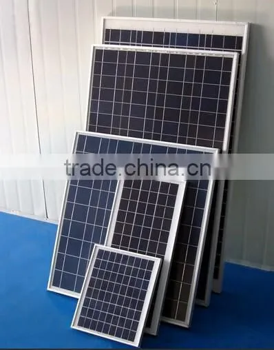 Photovoltaic components 100W Renewable Energy Poly Solar Panels for Home Use