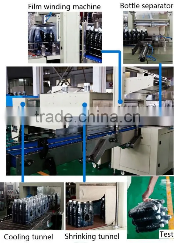 auto shrink film machine shrink wrapper