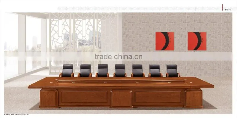 luxury marble conference table solid wood DYB14