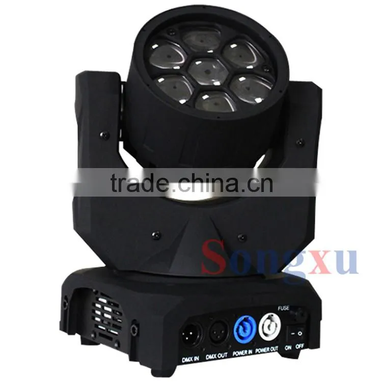 competitive price brightness 7x10w cree beamled hobbit led moving head