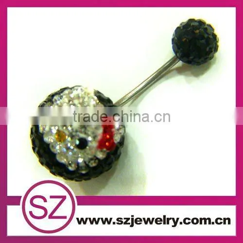 SBP0027 stainless steel hello kitty body piercing jewelry