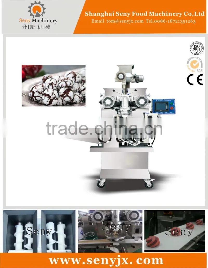 double Colors chocolate crinkle processing machine