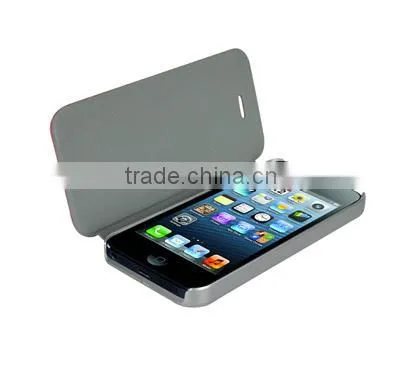 New fashion PU Leather case for Iphone5 promo gift