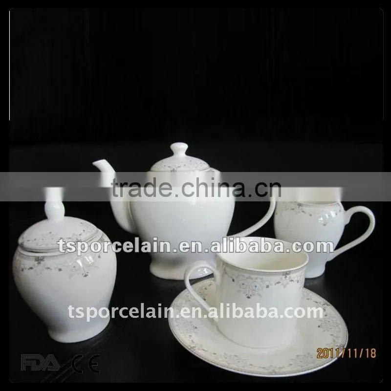 15pcs fine bone china tea set