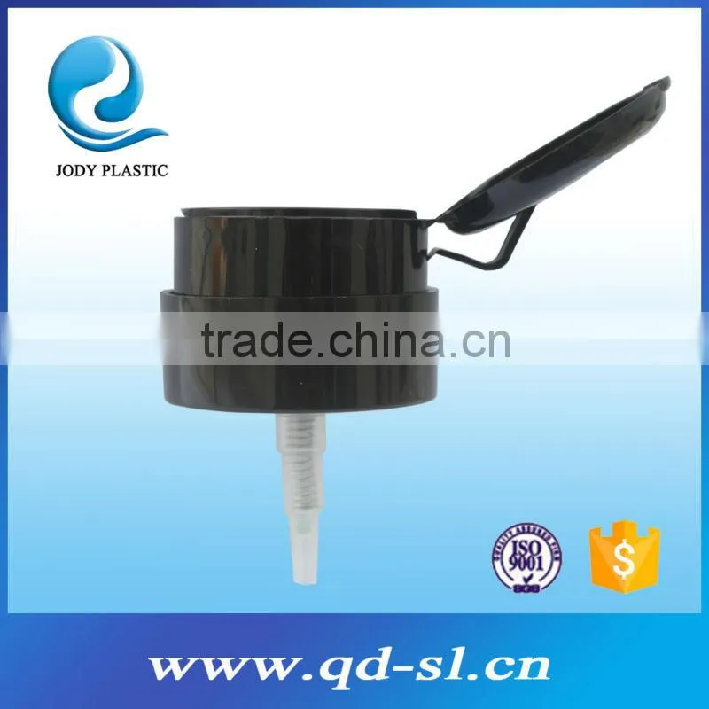 China 24mm Black Plastic Lotion Dispenser Liquid Nail Pump