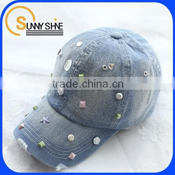 wholesale custom flowers 6 panel cheap baseball cap