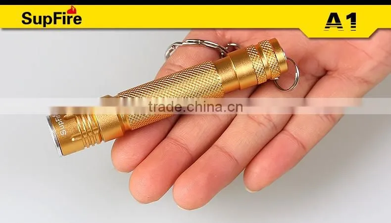 Supfire 20g gift mini keyring led torch