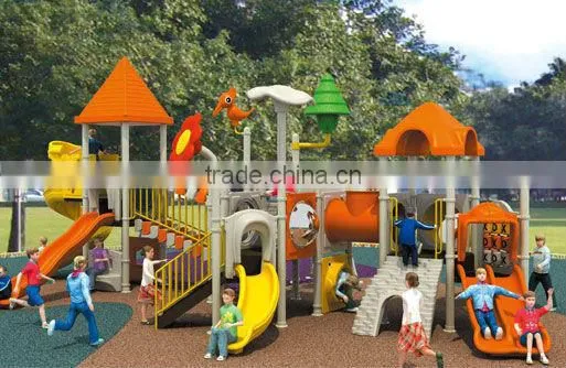kids plastic slide for playground