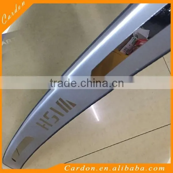 version Car Trunk Pedal for wish,back pedal Car LED illuminated door sill plate for prius, LED step scuff plate for toyota wish