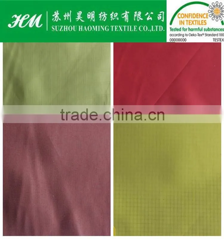 ECO-TEX 380T 0.1 ripstop pongee fabric