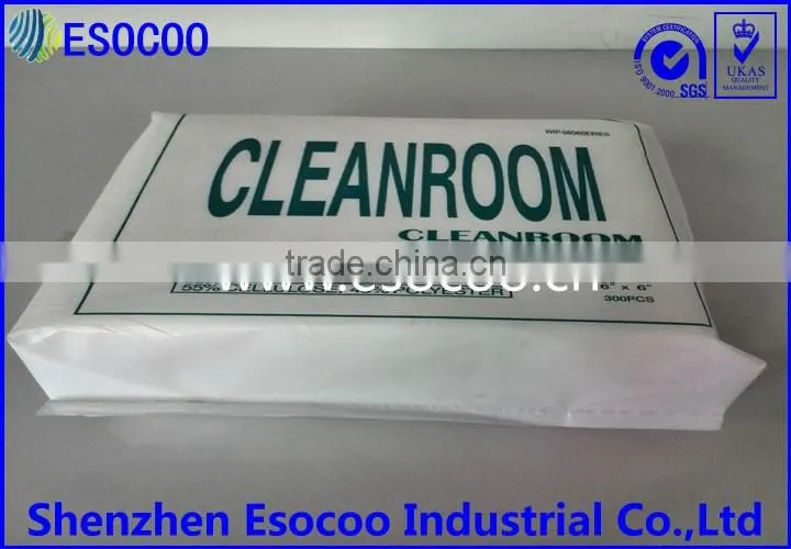 soft surface of the dust free cleaning wiper